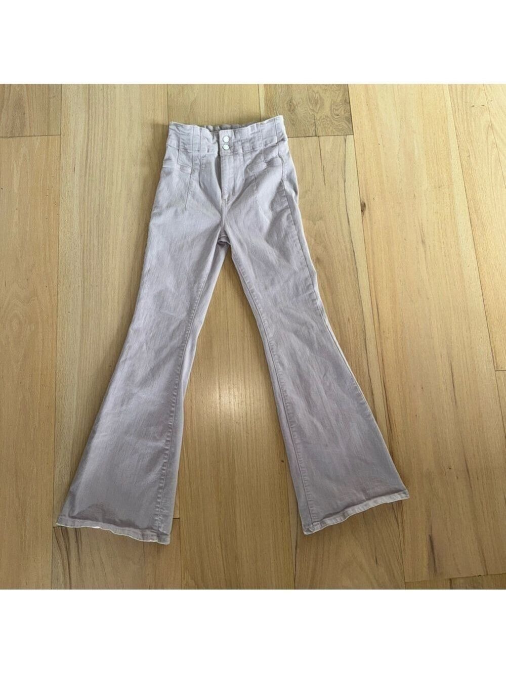 We The Free Purple Flare Jeans Size 29